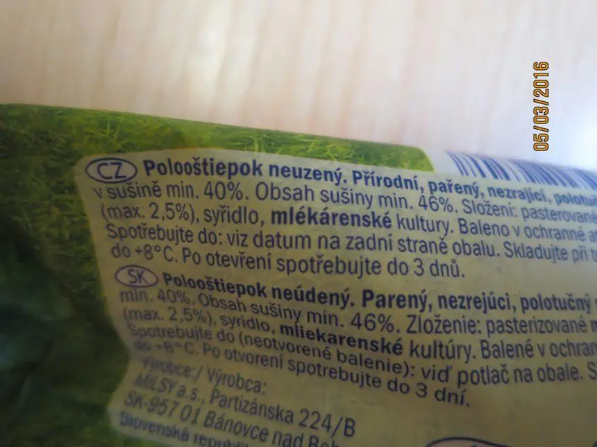 Sýr Bluedino v síti Lidl klamal ohledně obsahu mléčného tuku