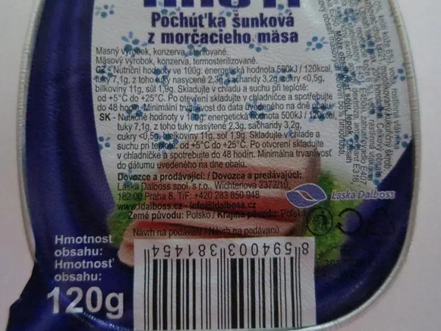 SZPI zjistila v obchodních řetězcích další falšované masné výrobky z dovozu
