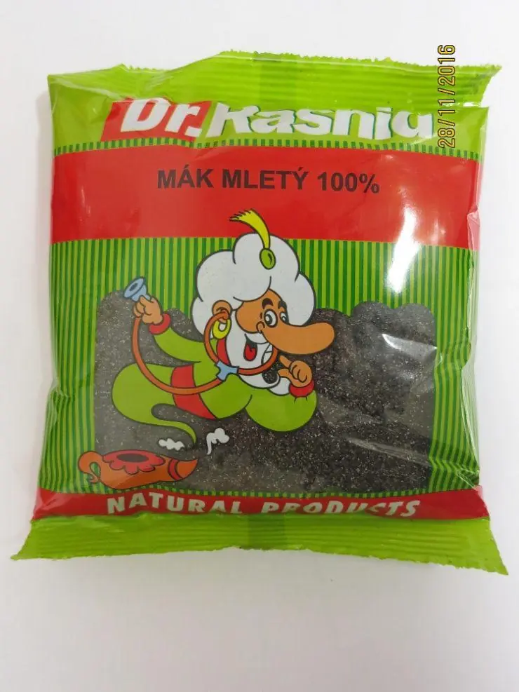 mák s pesticidy